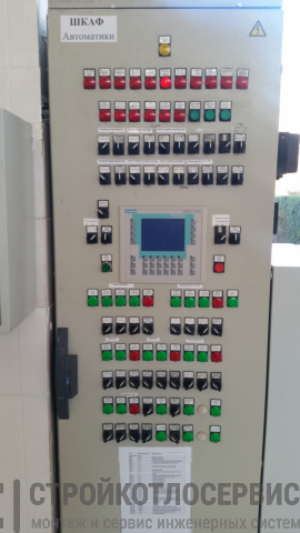 Щит управления котельной